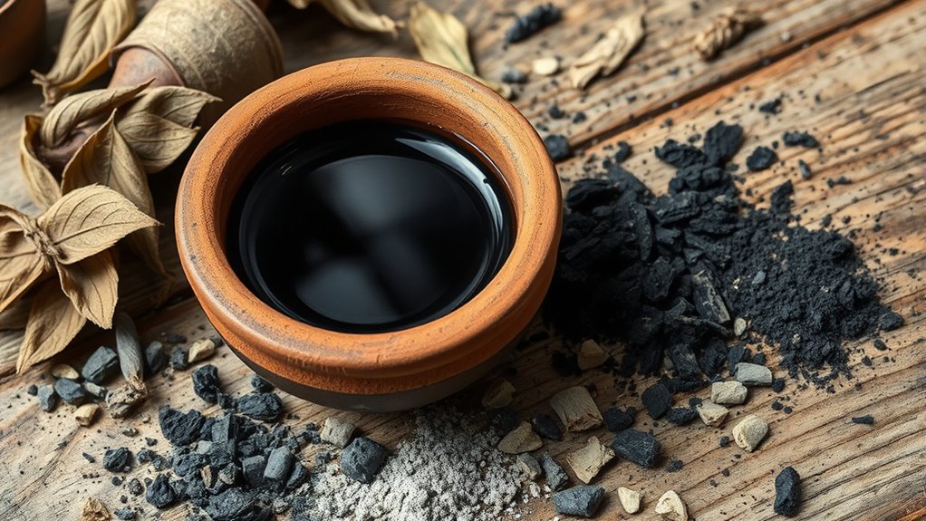 ancient ink ingredient compositions