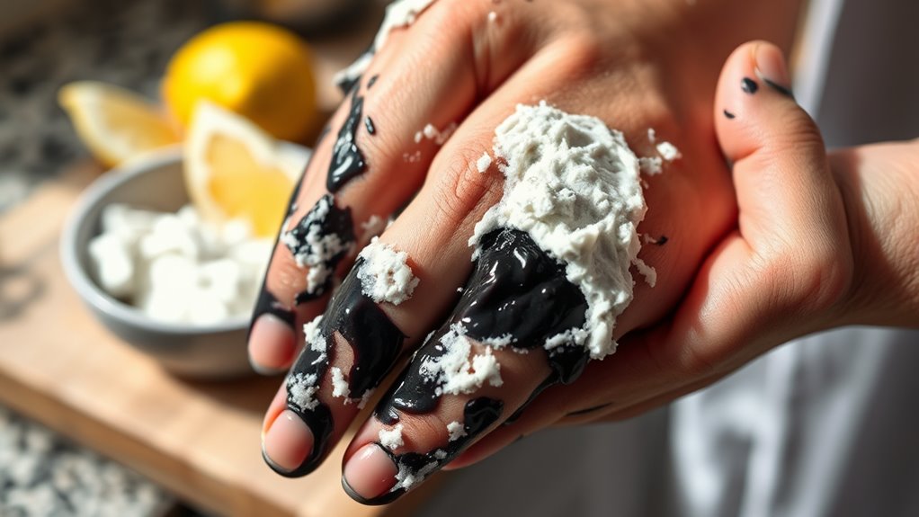 baking soda ink removal