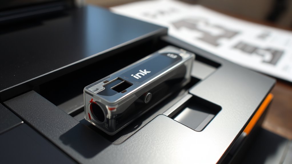 check ink level indicator