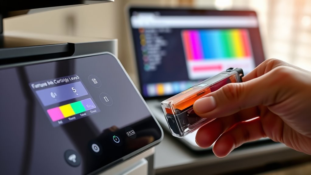 check ink levels digitally
