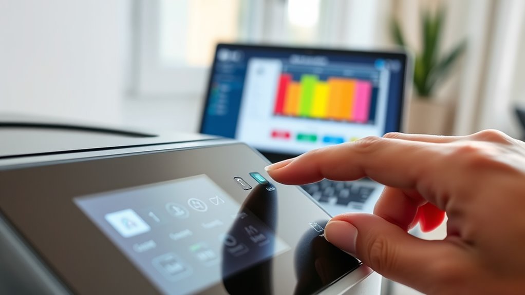 check ink levels via software