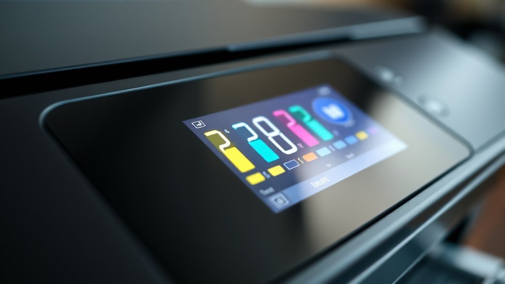 check printer ink levels regularly
