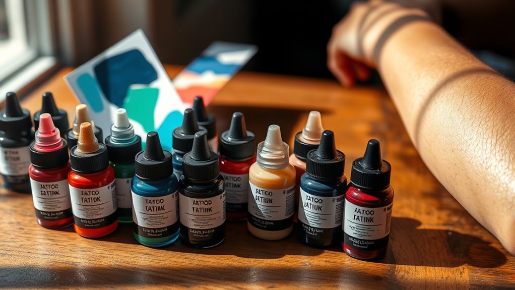 choose colors that complement skin