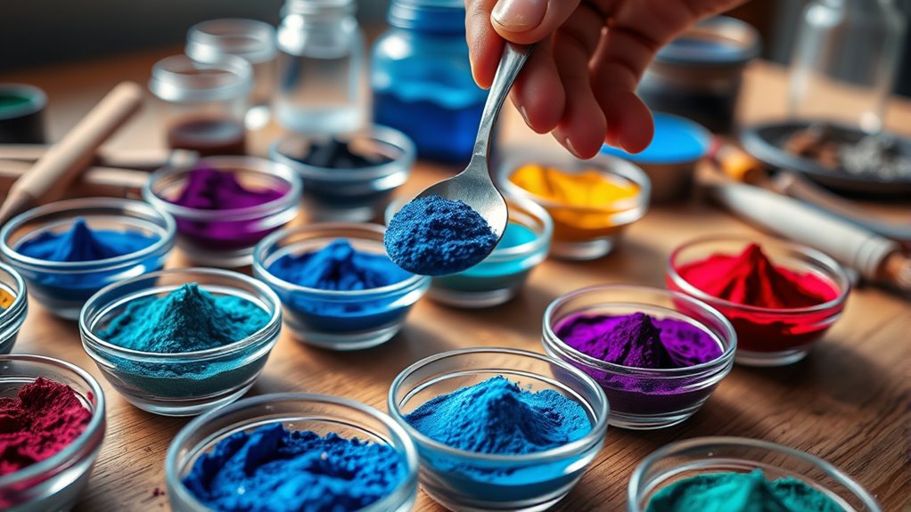 choosing vibrant stable pigments