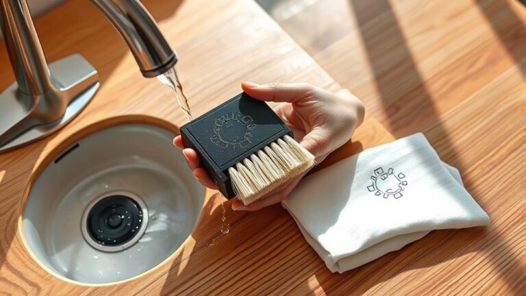 clean ink stamps easily
