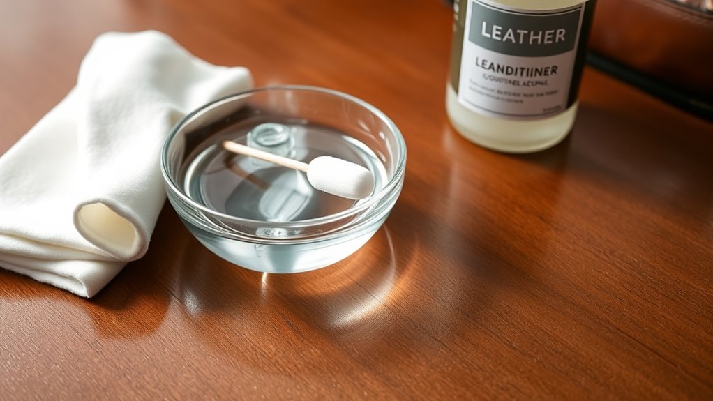 gather cleaning supplies ready