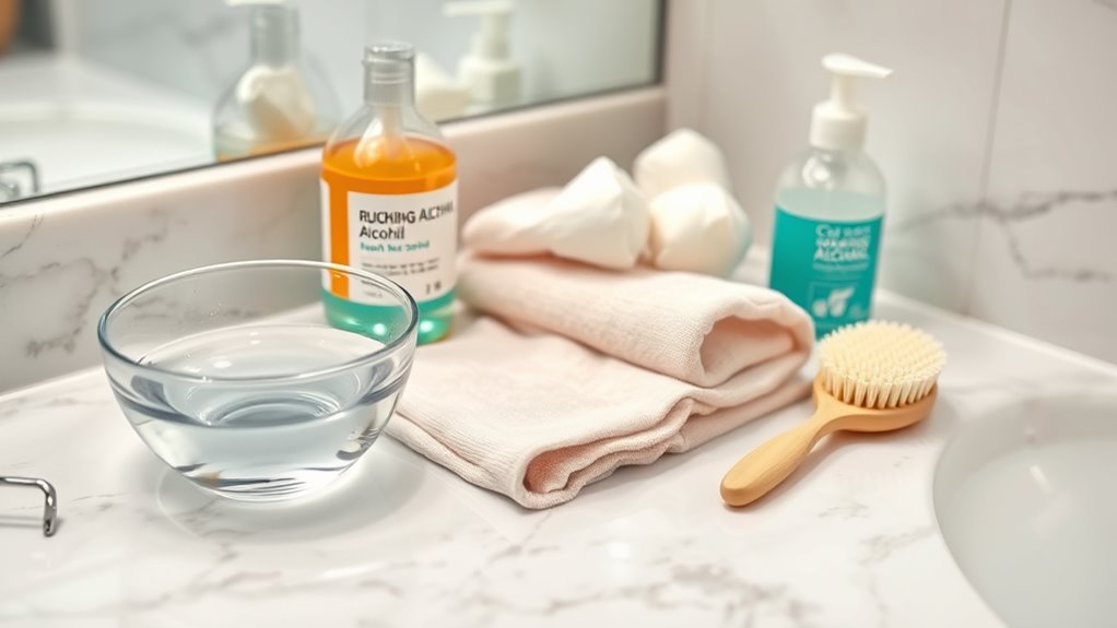 gather household items safely