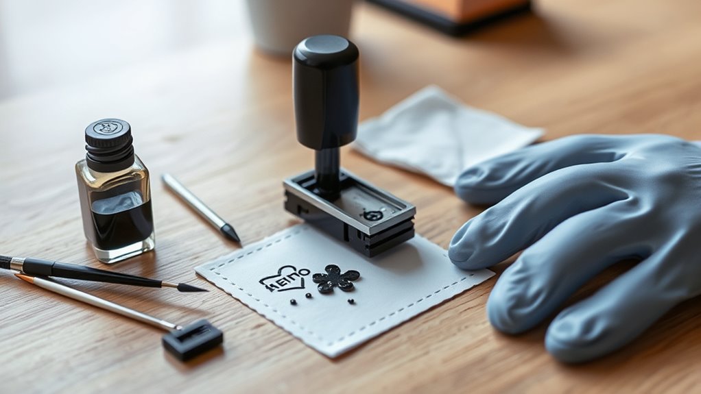 gather ink tools supplies