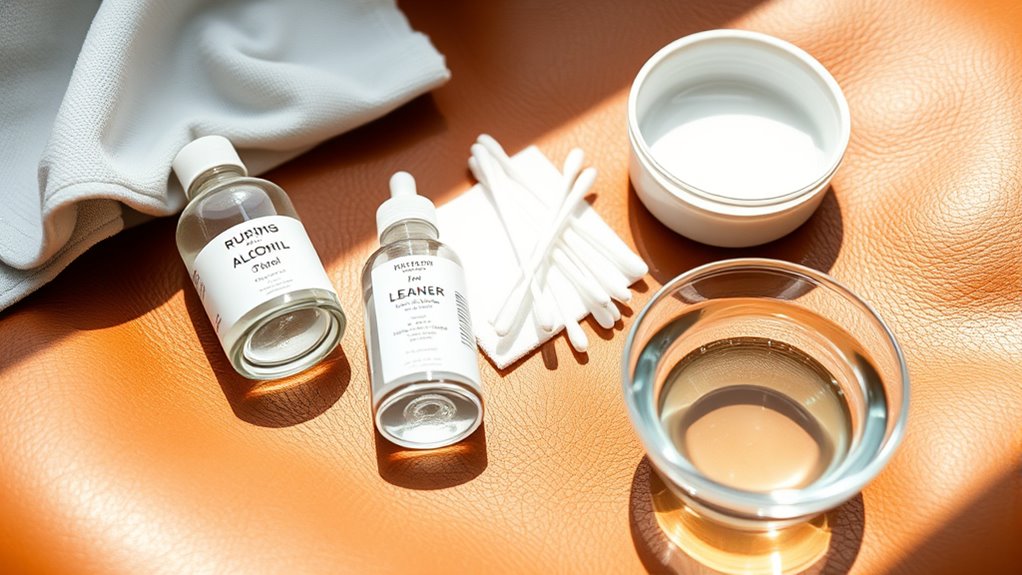 gather leather cleaning essentials