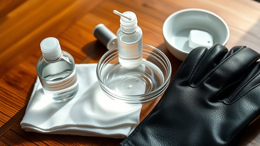 gather proper cleaning supplies
