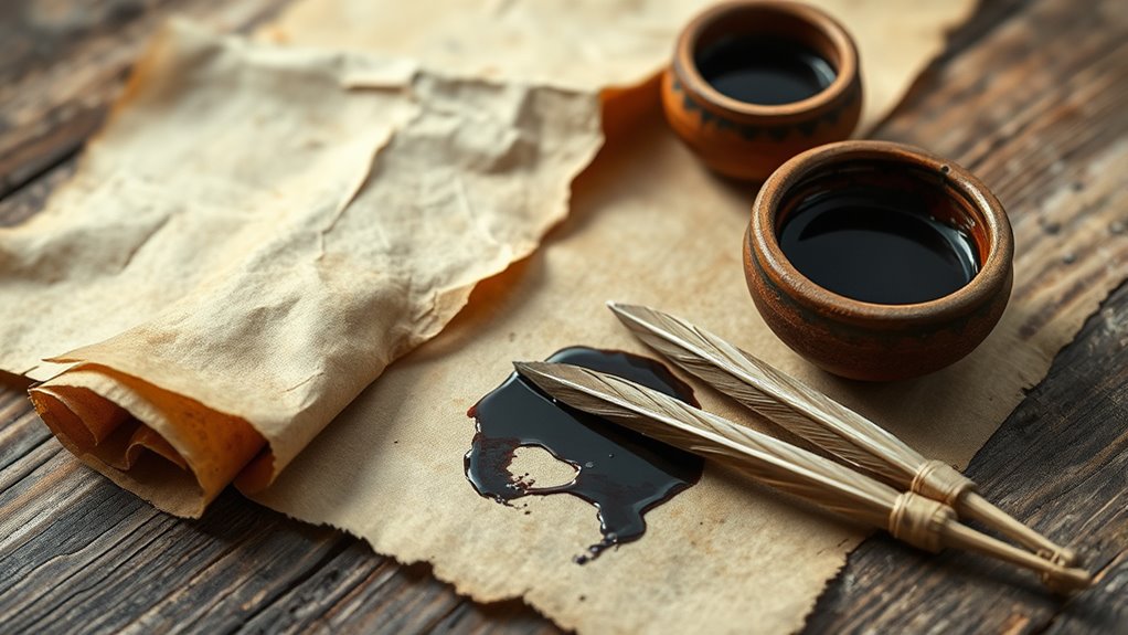 history of ink development