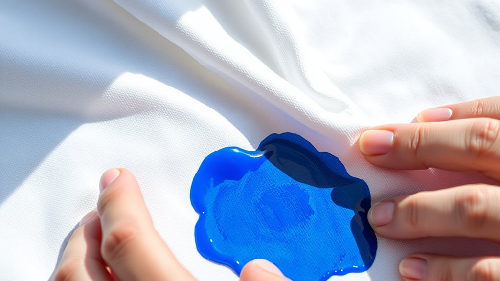 identify fabric and ink