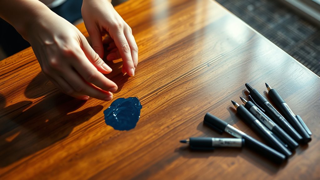 identify furniture and ink