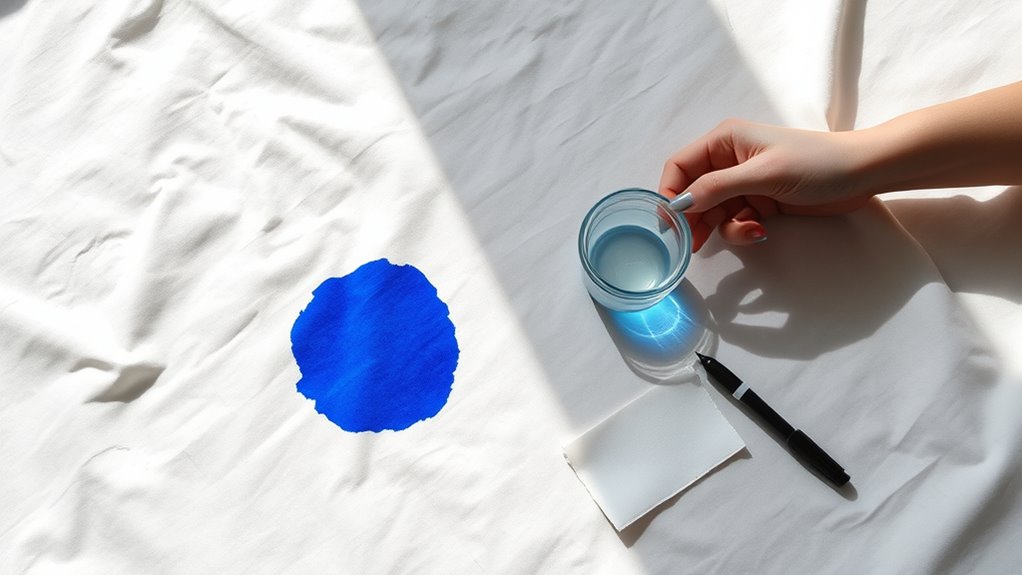 identify ink and fabric
