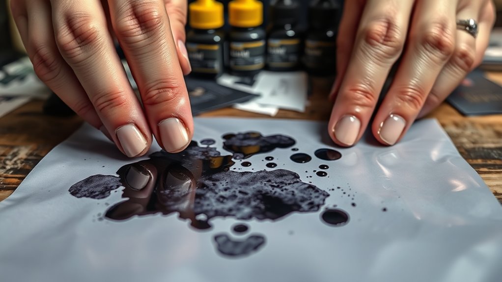 identify ink and plastic types