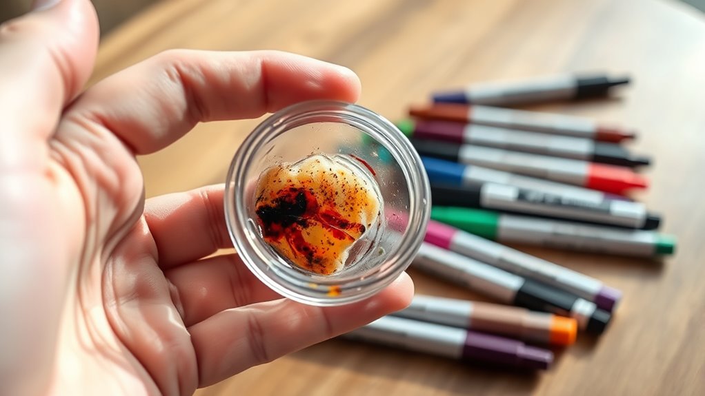 identify ink and plastic types
