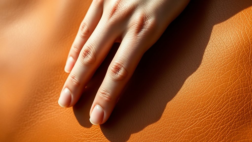 identify leather type carefully