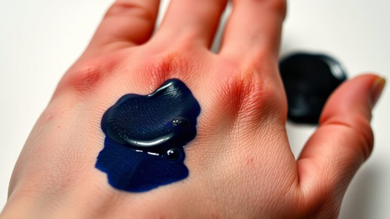 ink poisoning symptoms identification
