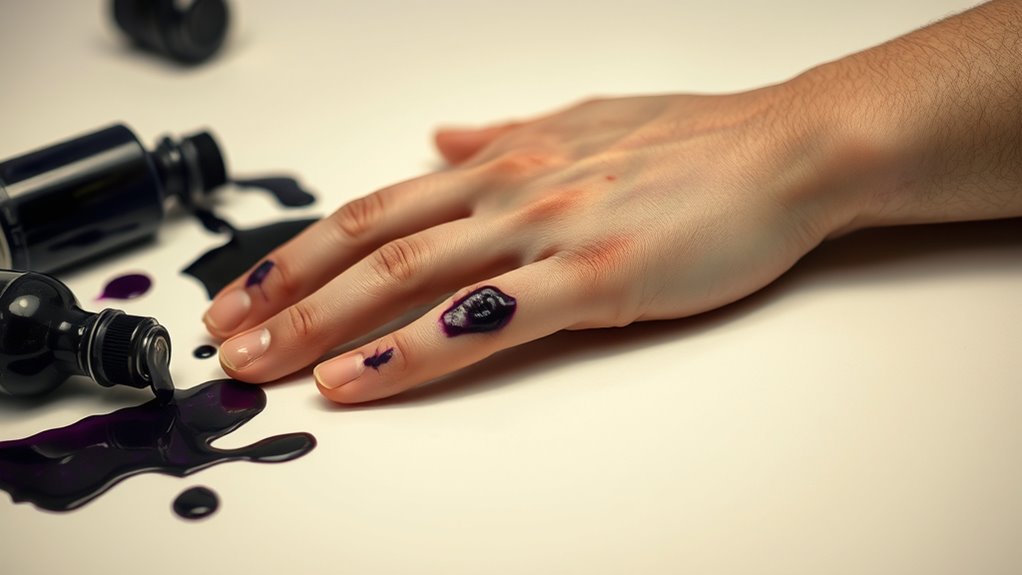 ink toxicity damages organs