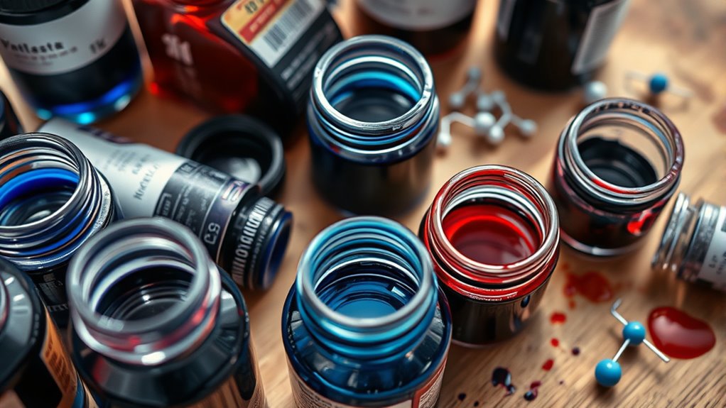 inks chemical composition risks
