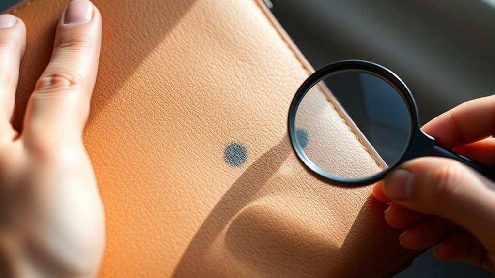 leather and ink identification