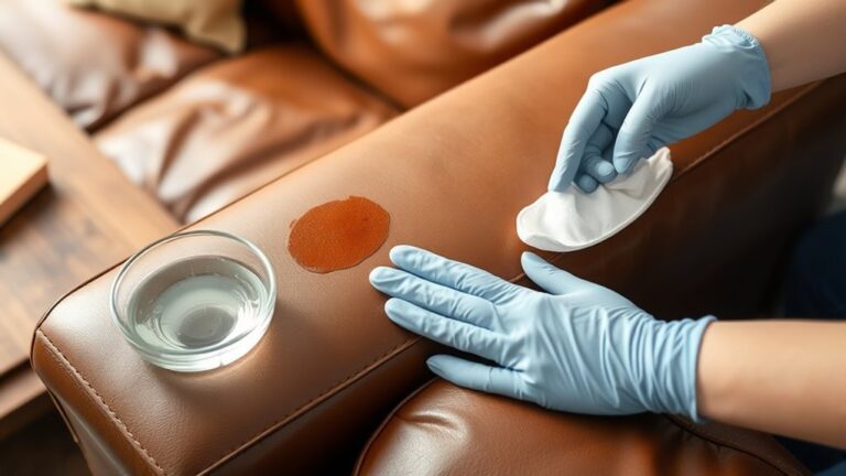 leather ink stain removal