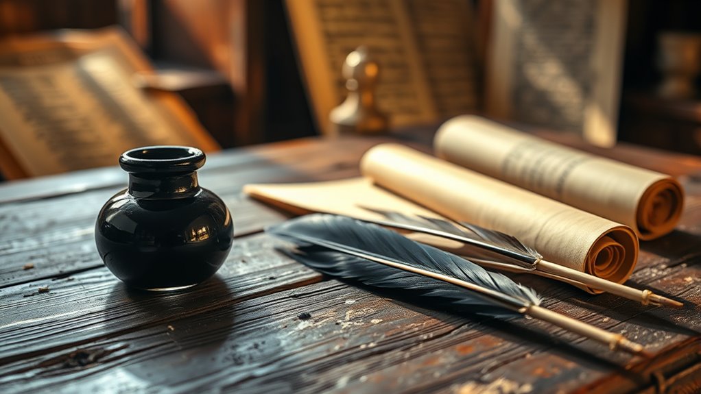 medieval ink making advances