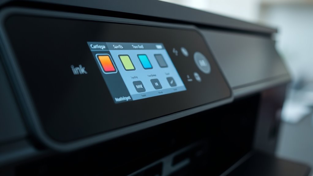 monitor ink level indicators