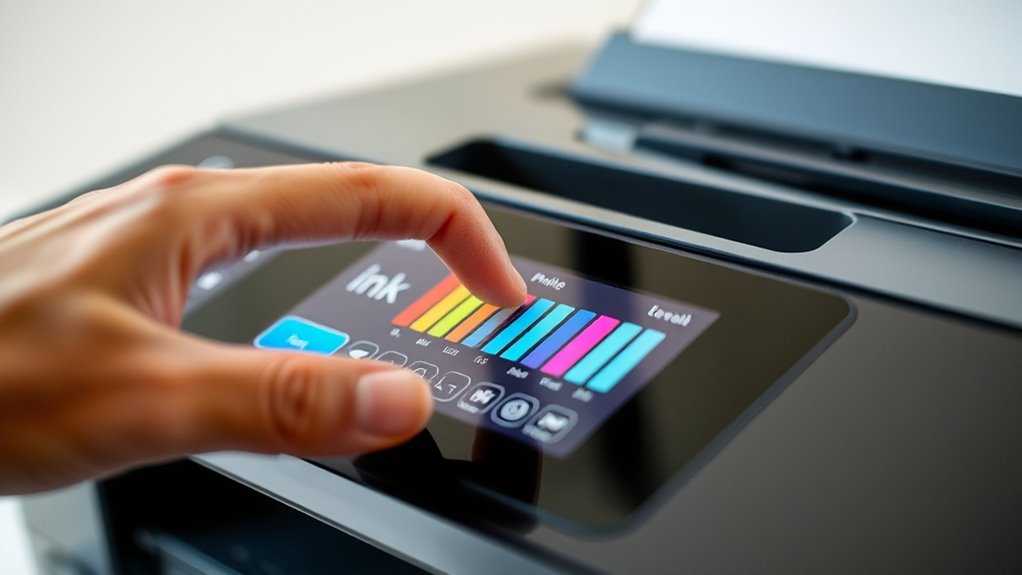 monitor ink levels digitally