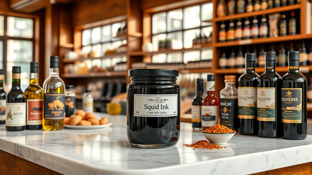 premium fresh squid ink