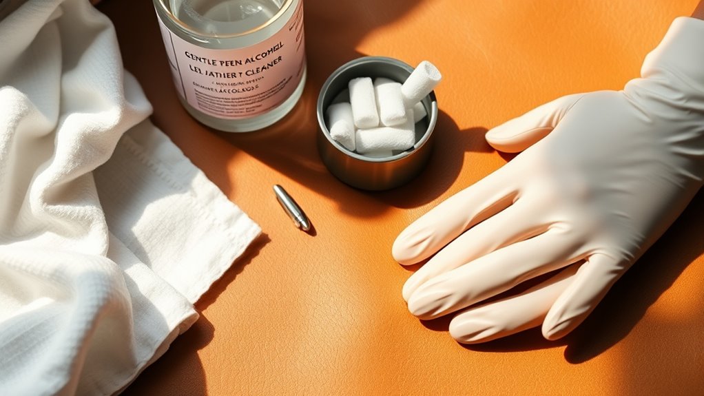 prepare proper cleaning supplies