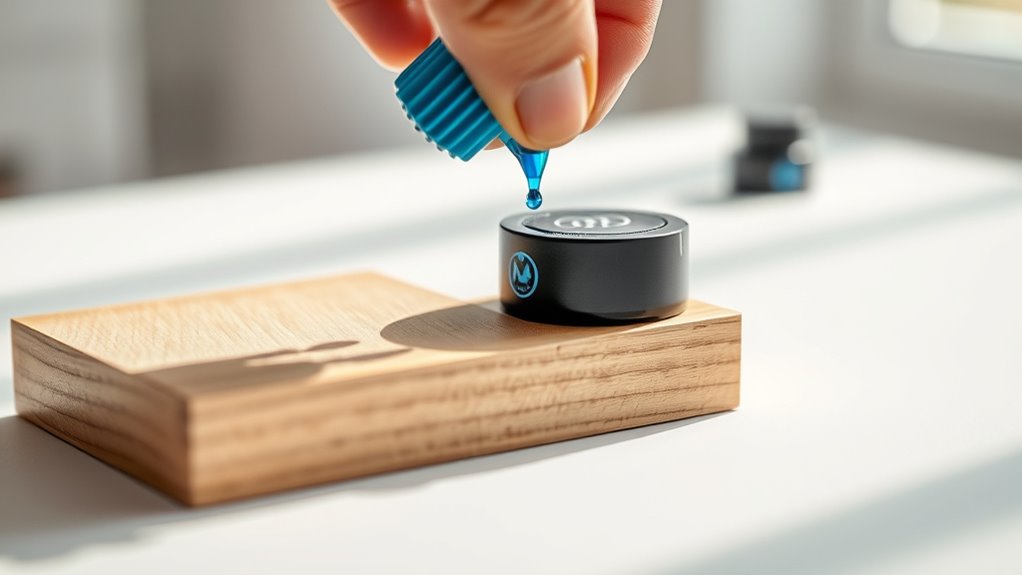prepare stamp surface properly