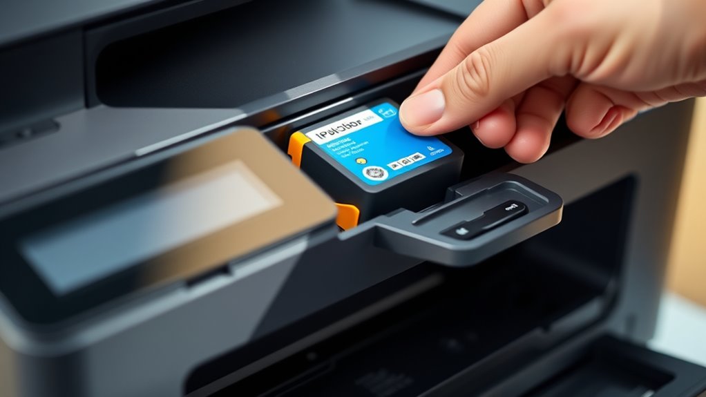 proper ink cartridge installation