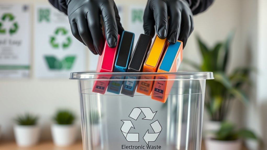 recycle ink cartridges responsibly