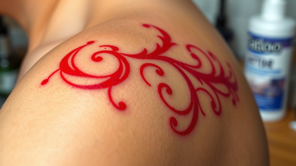 red ink tattoo longevity
