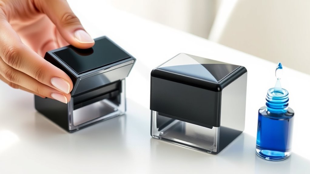 reink self inking stamp