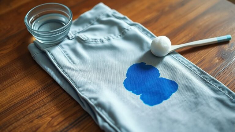 remove gel ink stains