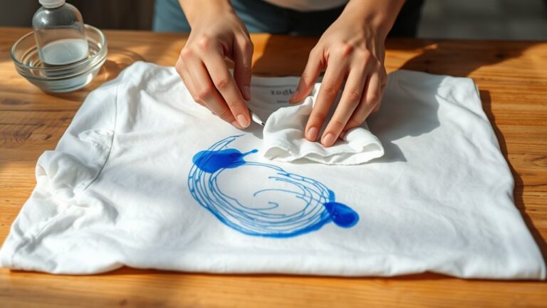 remove gel ink stains