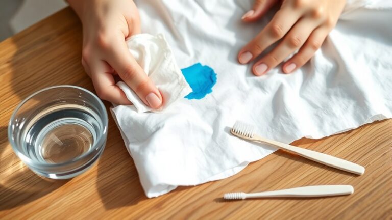 remove gel ink stains