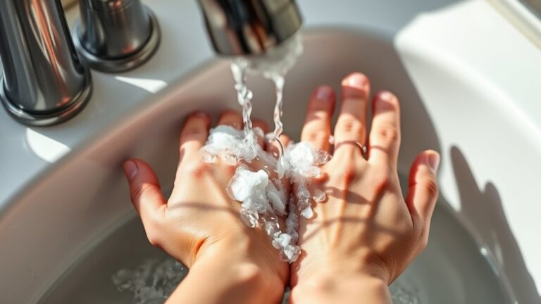 remove ink from hands