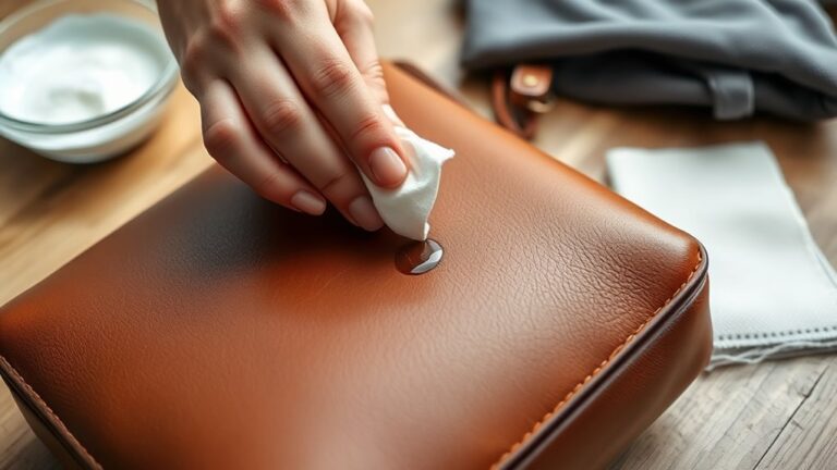 remove ink from leather