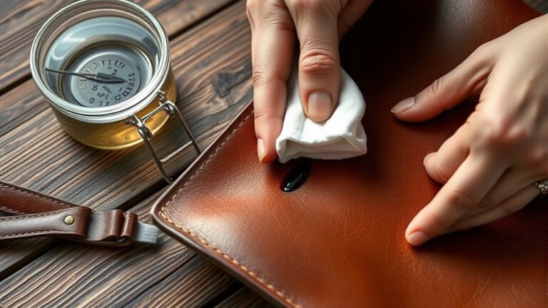 remove ink from leather