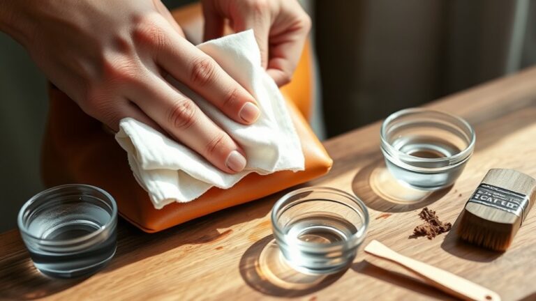 remove ink from leather