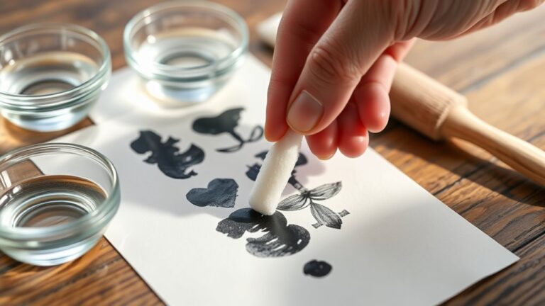 remove ink from paper