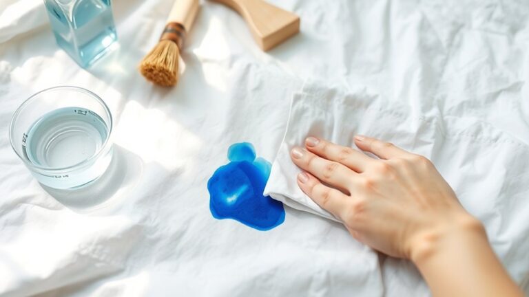 remove ink from sheets