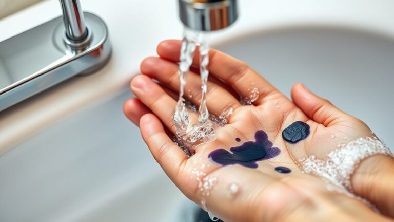 remove ink from skin