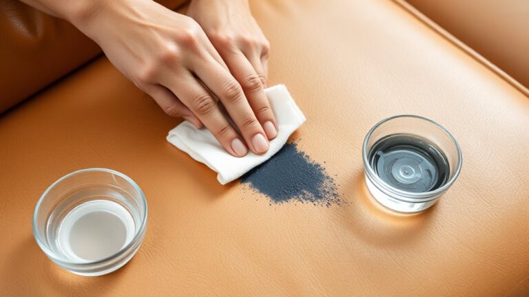 remove ink stains carefully