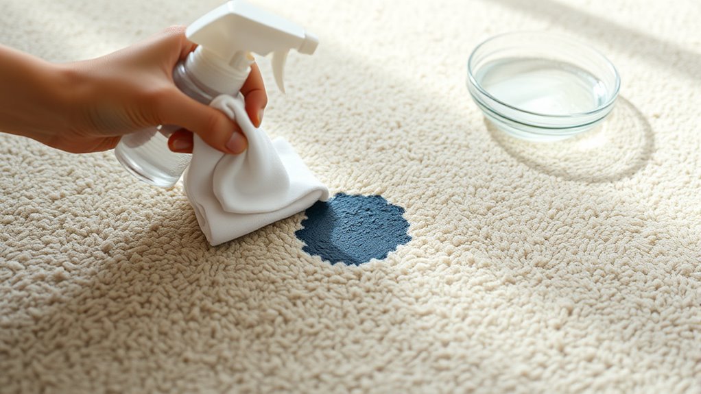 remove ink stains quickly