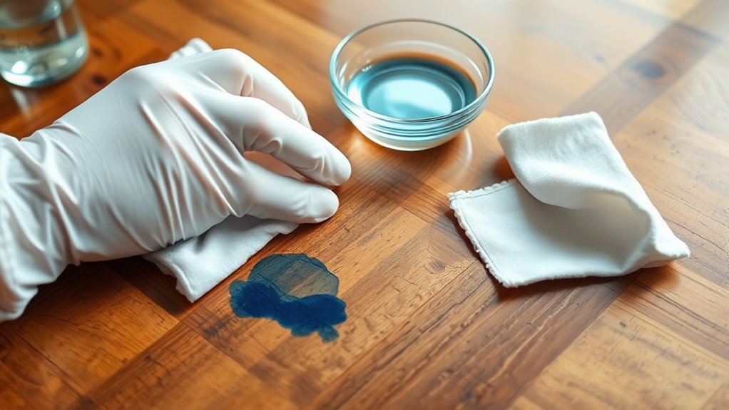 remove pen ink effectively