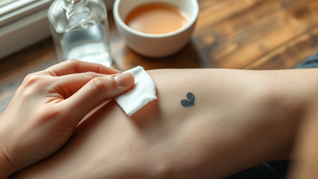 remove tattoo ink safely